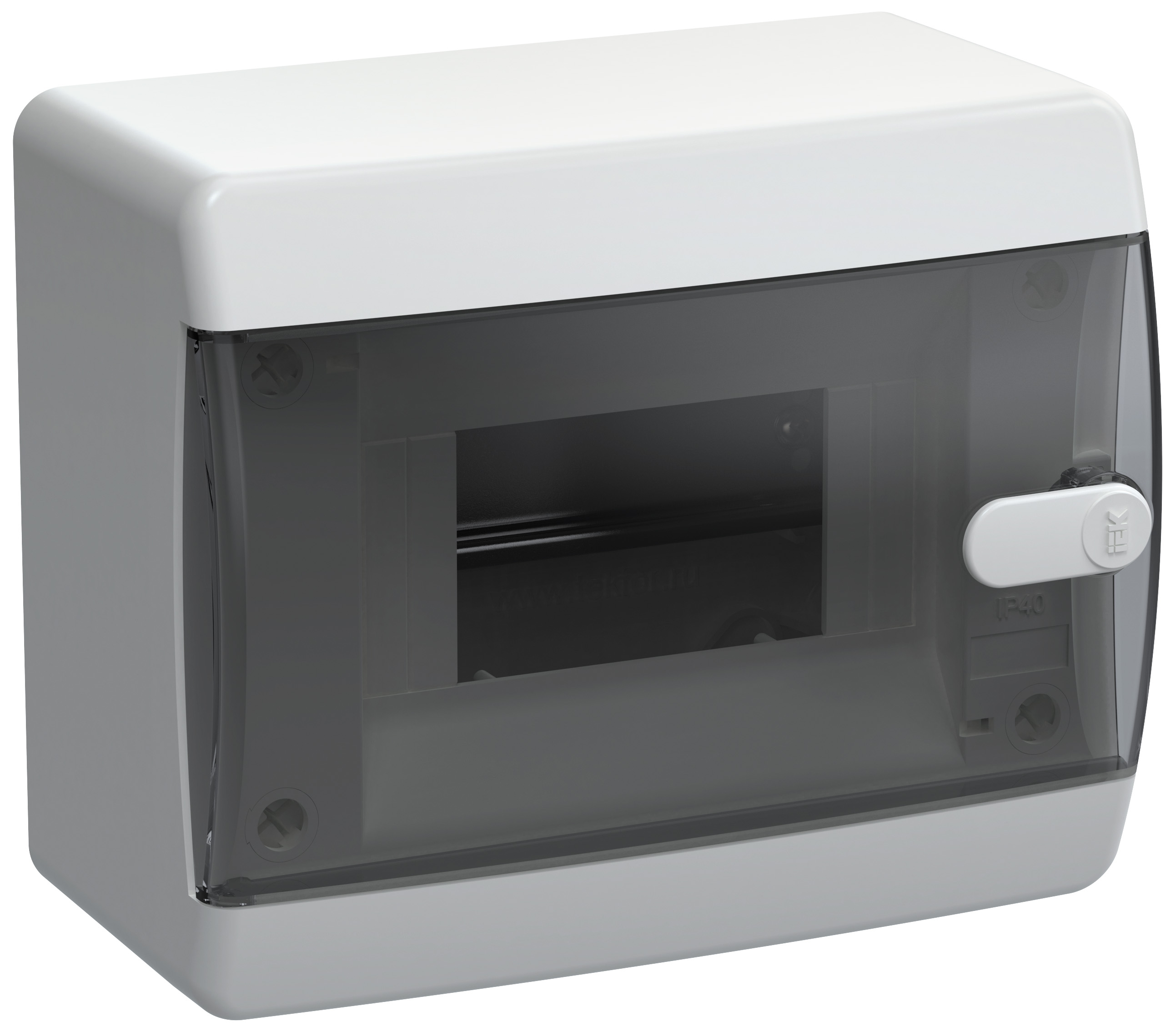 UNION Compact Корпус пласт. ЩРН-П-6 IP41 черн. пр. дв. IEK
