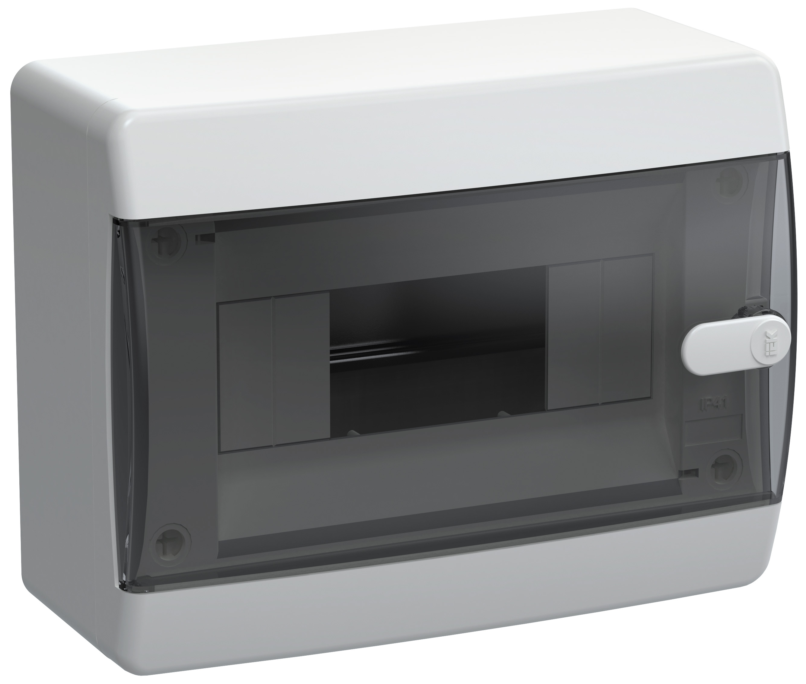 UNION Compact Корпус пласт. ЩРН-П-8 IP41 черн. пр. дв. IEK