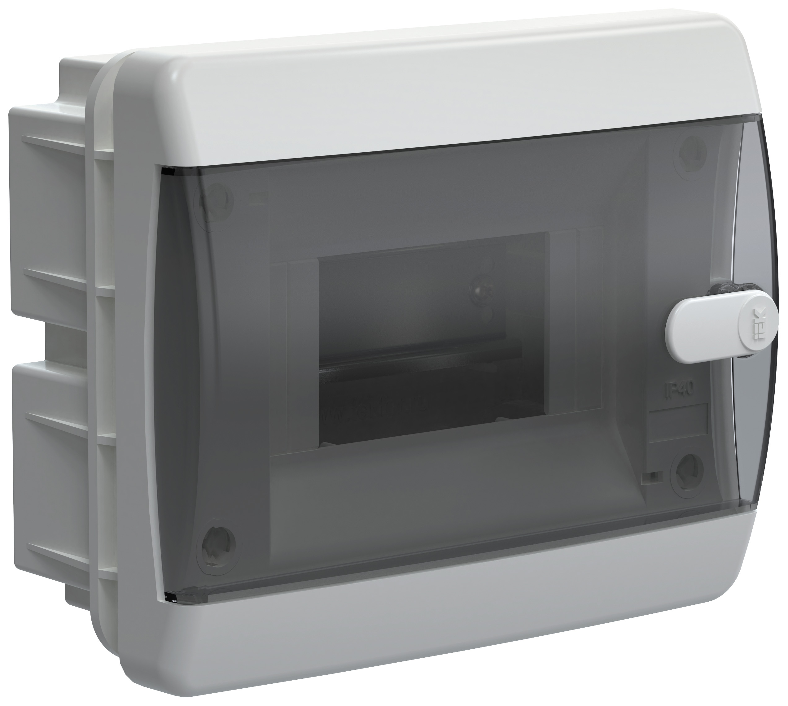 UNION Compact Корпус пласт. ЩРВ-П-6 IP41 черн. пр. дв. IEK