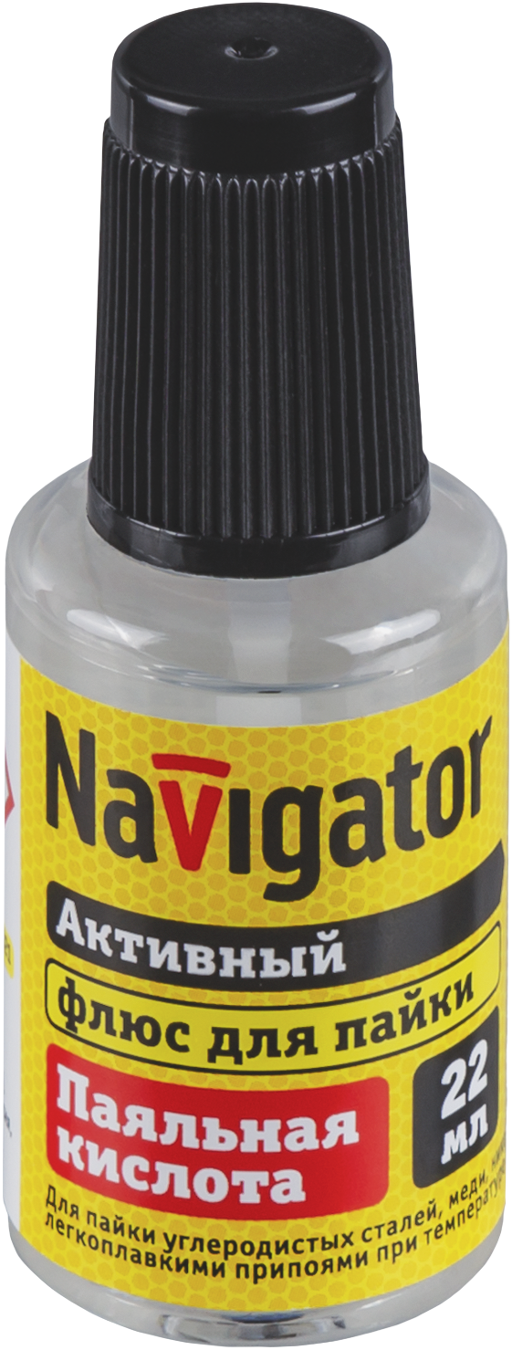 Флюс Navigator 93 262 NEM-Fl01-F22 (паяльная кислота, 22 мл)
