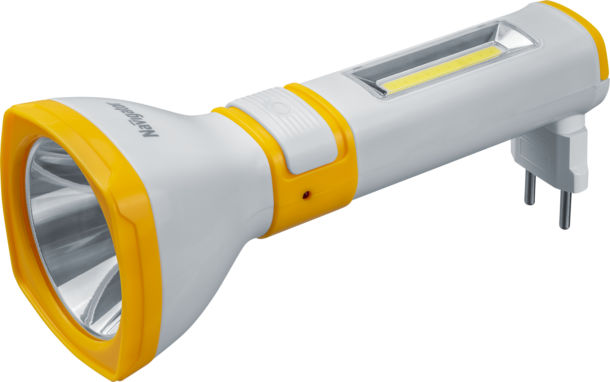 Фонарь Navigator 93 861 NPT-CP26-ACCU пласт.1LED,2Вт+1COB,2Вт lead-acid 0,7Ач,