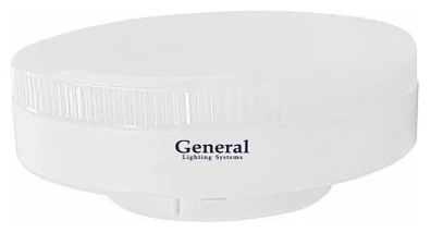 Лампа светодиодная GLDEN-GX53-B-7-230-GX53-4000 General 661174, Ввезен из РФ. Код ОКРБ 007-2012: 27.40.15