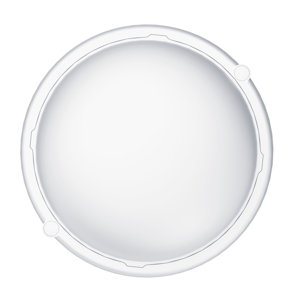 Светильник светодиодный ОНЛАЙТ 90 237 OBL-R5-12-4K-WH-IP65-LED, Ввезен из РФ. Код ОКРБ 007-2012: 27.40.25