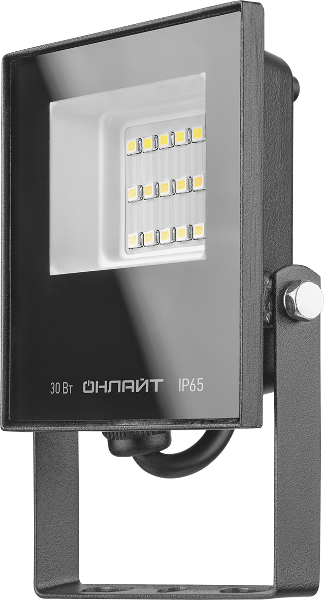 Прожектор светодиодный ОНЛАЙТ 90 497 OFL-03-30-6.5K-BL-IP65-LED, Ввезен из РФ