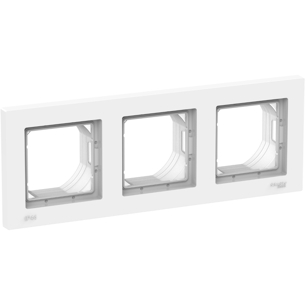 Рамка 3-м AtlasDesign Aqua IP44 бел. SE ATN440103, Ввезен из РФ