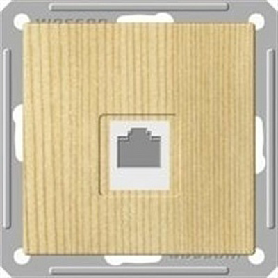 W59 РОЗЕТКА компьютерная RJ45 кат.5Е, механизм, СОСНА