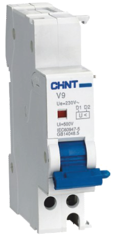 Расцепитель минимального напряжения V9 для NB1, AC230В( электронный) (R)