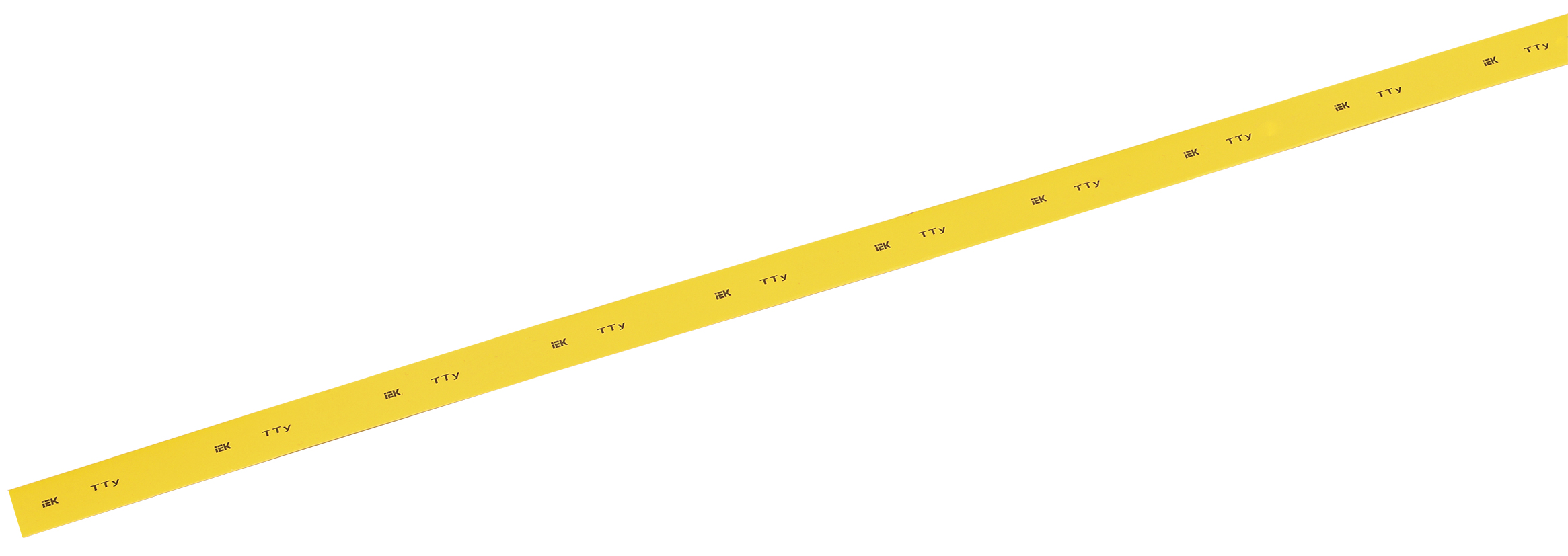 Трубка термоусадочная ТТУ нг-LS 3/1,5 желтая 1м IEK