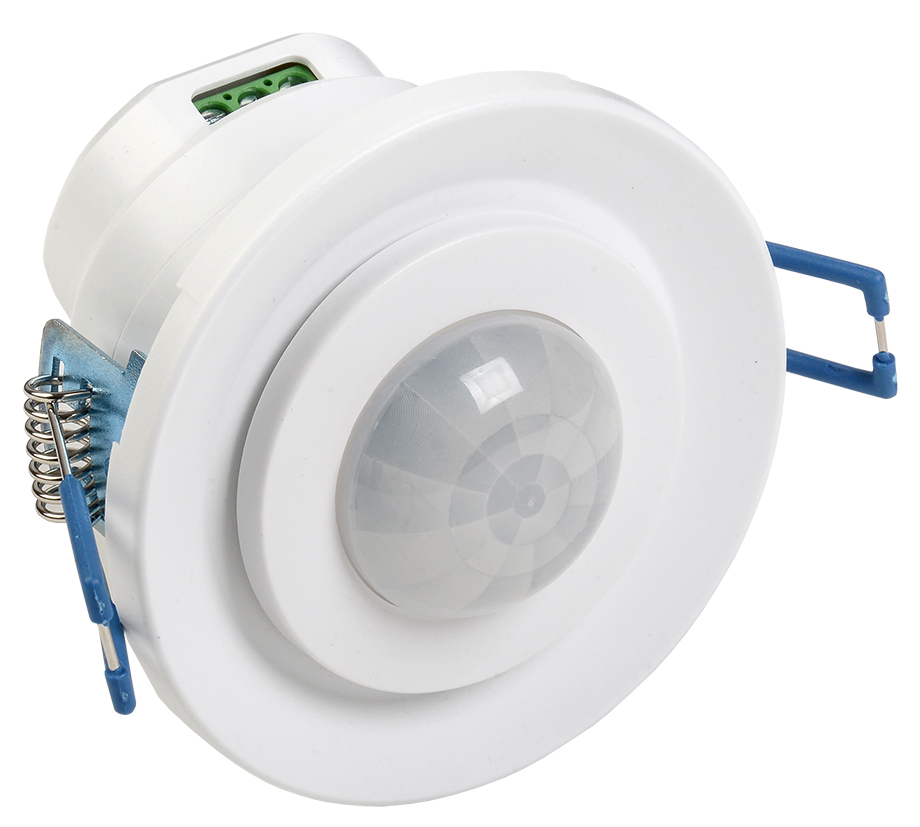 Датчик движения ДД 401 белый 800Вт 360гр 8м IP20 IEK,