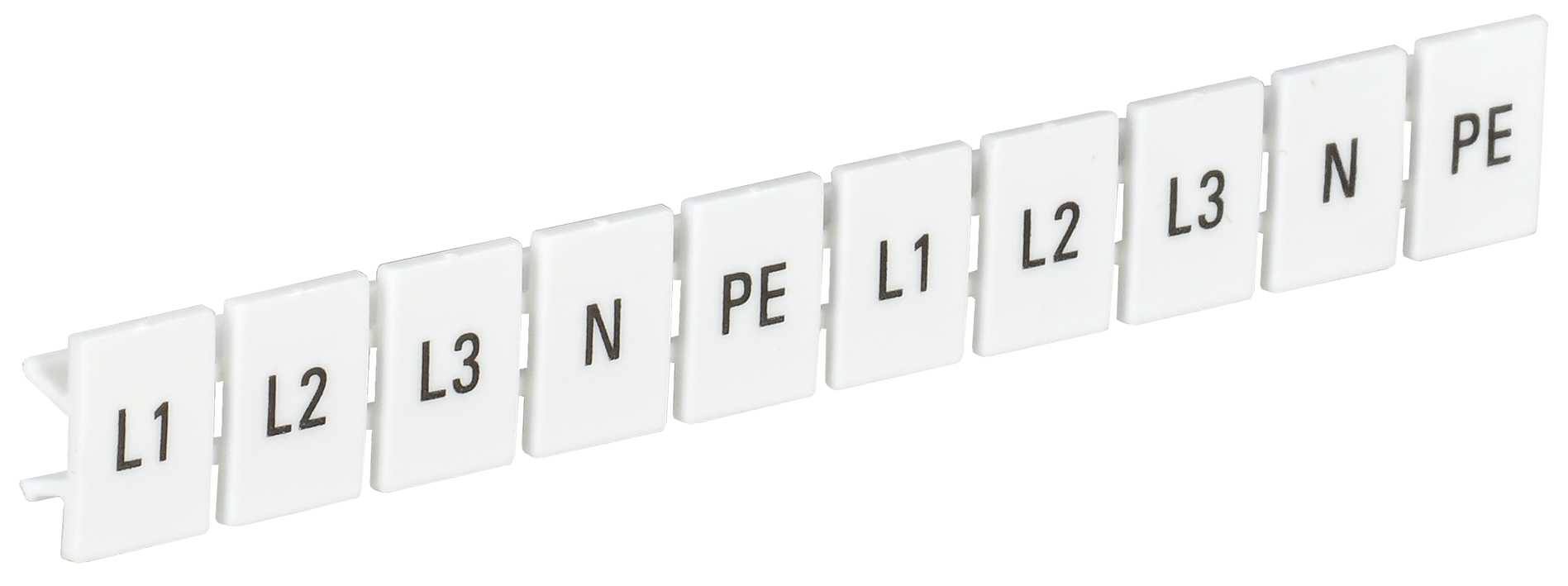 Маркеры для КПИ-6мм2 с символами "L1, L2, L3, N, PE" IEK