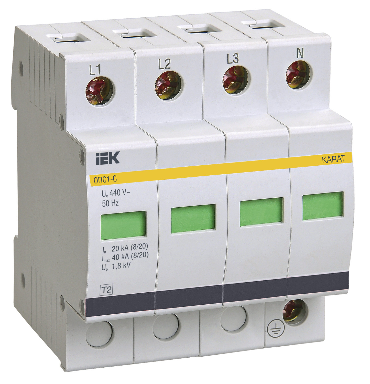 KARAT ОПС1-C УЗИП 4P In=20кА Un=400В Im=40кА IEK