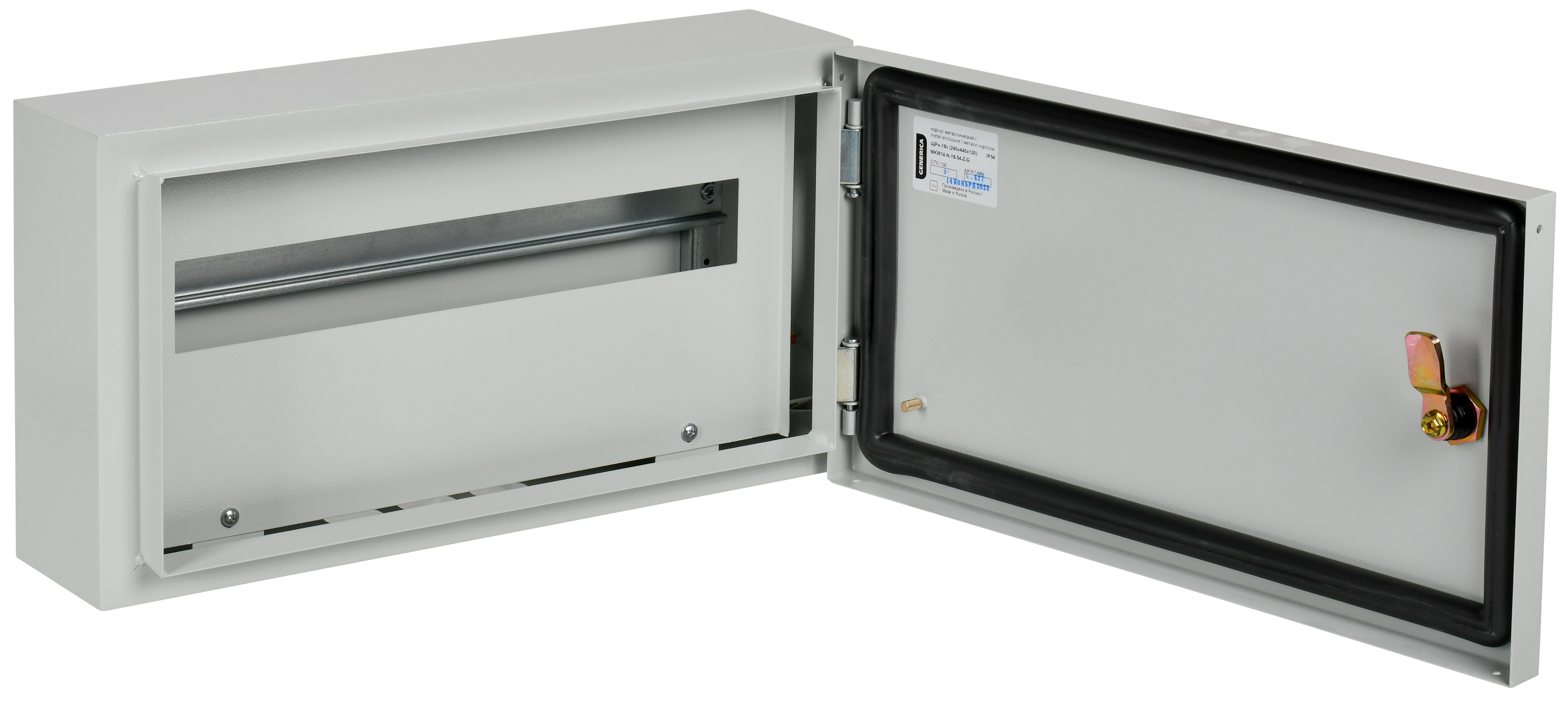 Корпус металлический ЩРн-18з (240х440х120) IP54 GENERICA