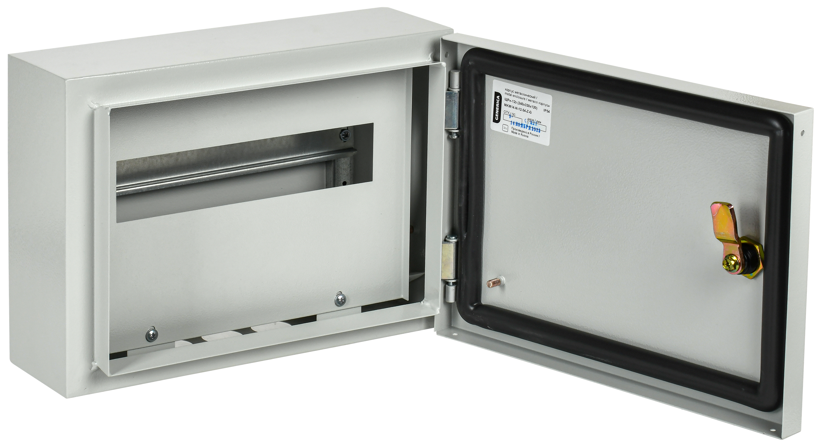 Корпус металлический ЩРн-12з (240х330х120) IP54 GENERICA