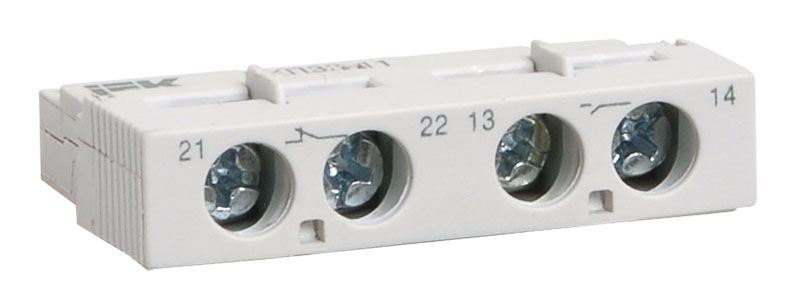 Дополнительный контакт поперечный ДКП32-20 IEK, DMS11D-AE20, Ввезен из РФ