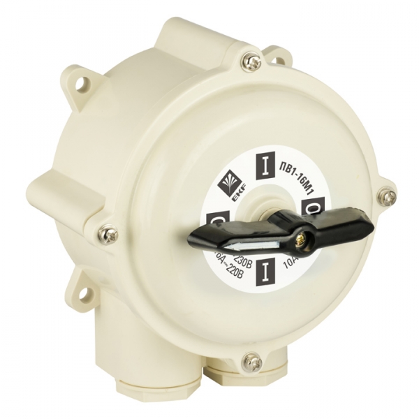 Пакетный переключатель ПП 2-16/Н2 М2 пл. IP56 EKF PROxima