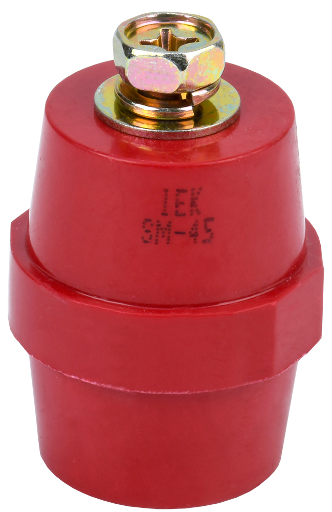 Изолятор SM45 (М8) силовой с болтом IEK,