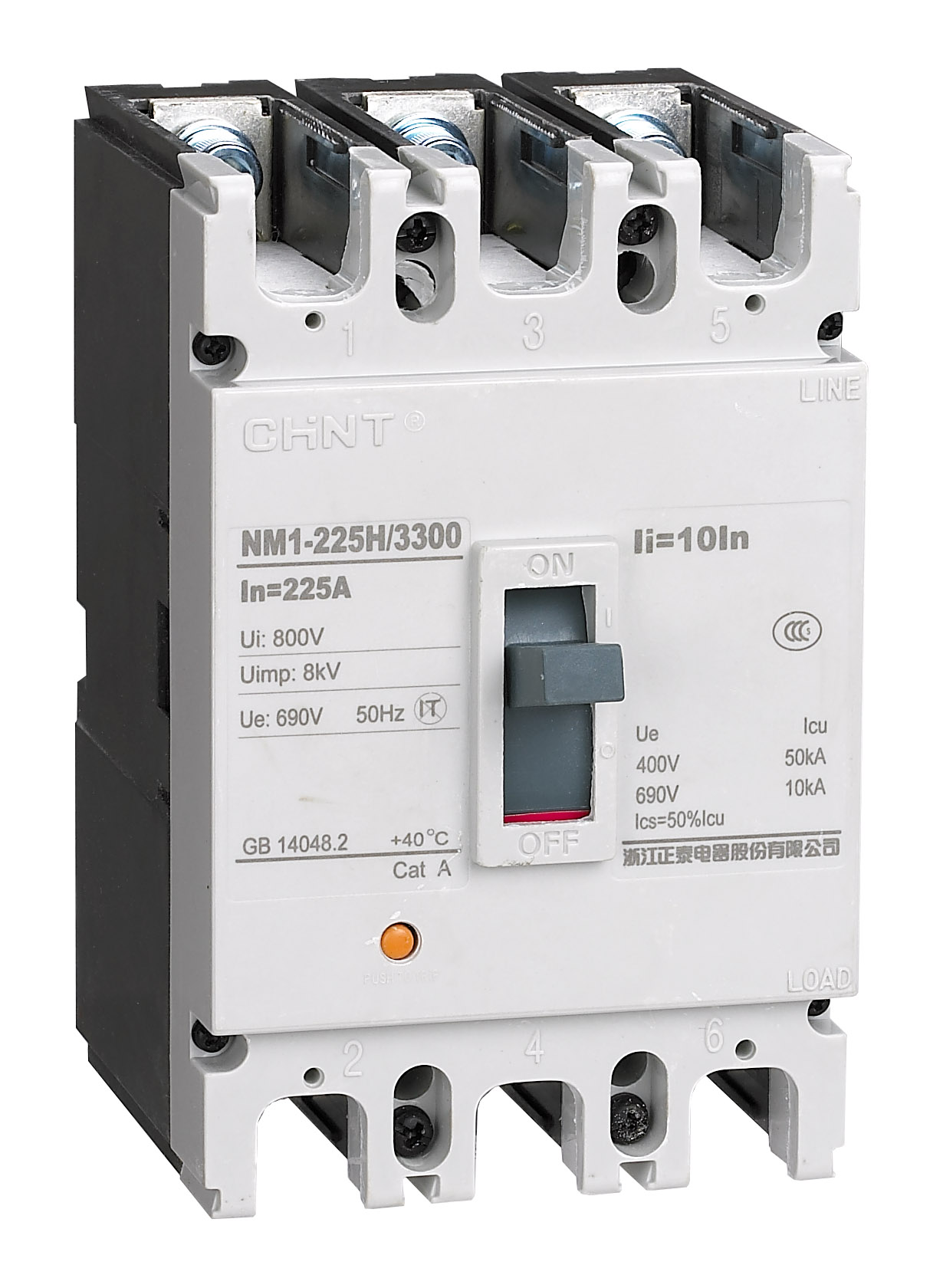 Авт. выкл. NM1-125S/3P 63А 25кА