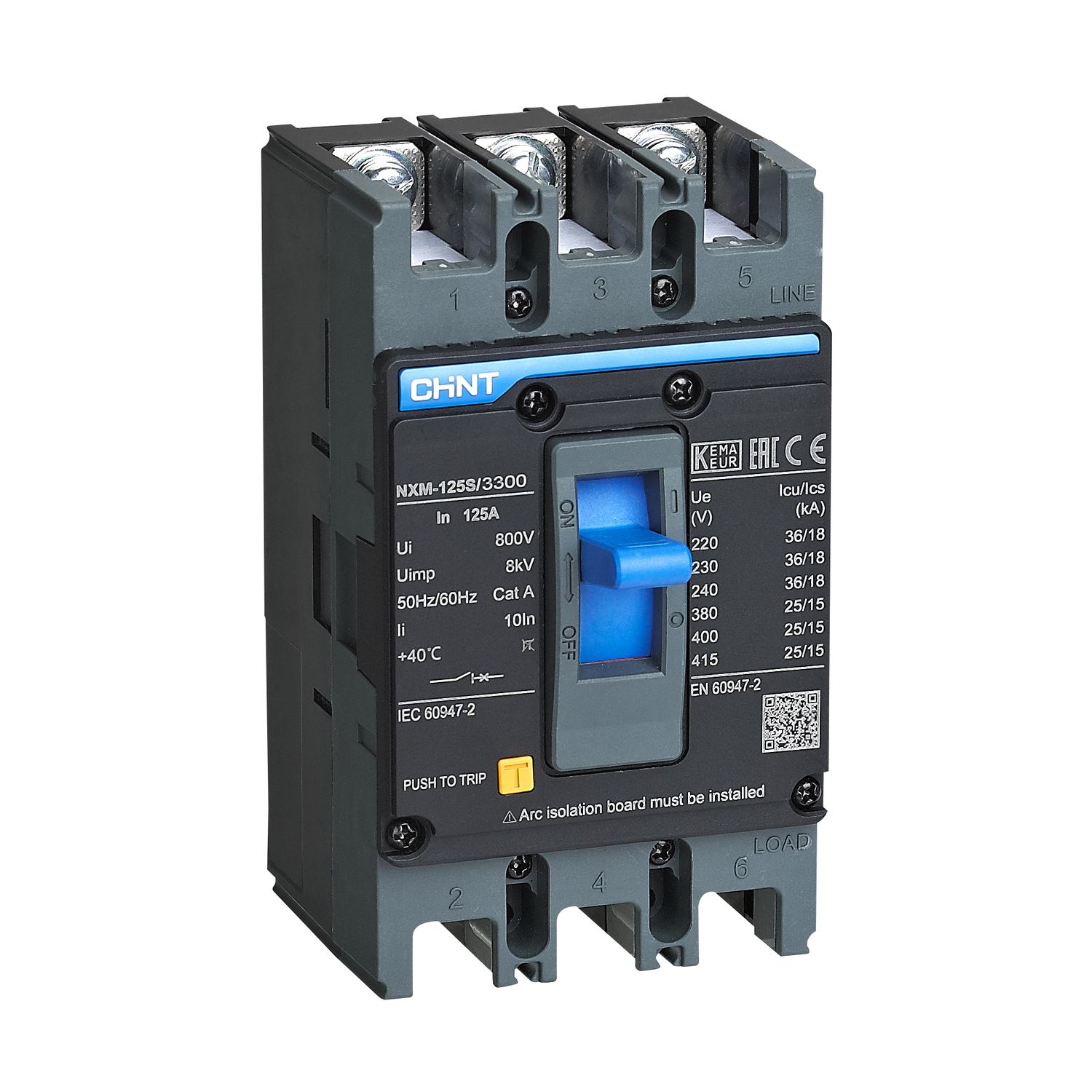 Авт. выкл. NXM-125H/3P 100А 50кА (R)