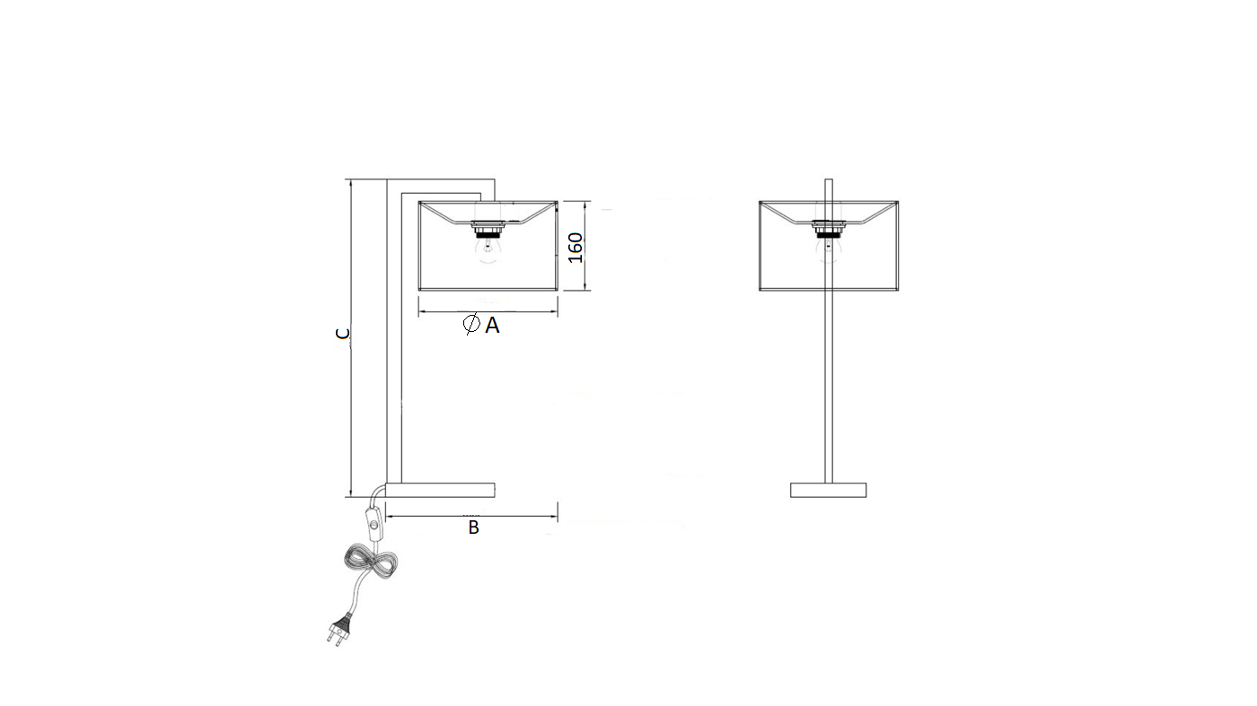 CLASSY/D (570) E27 BK/BG