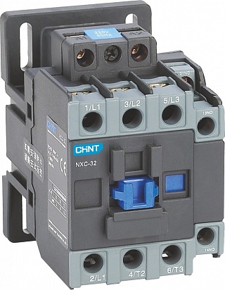 Контактор NXC-12 12А 220В/АС3 1НО+1НЗ 50Гц (CHINT) 836712, Ввезен из  РФ