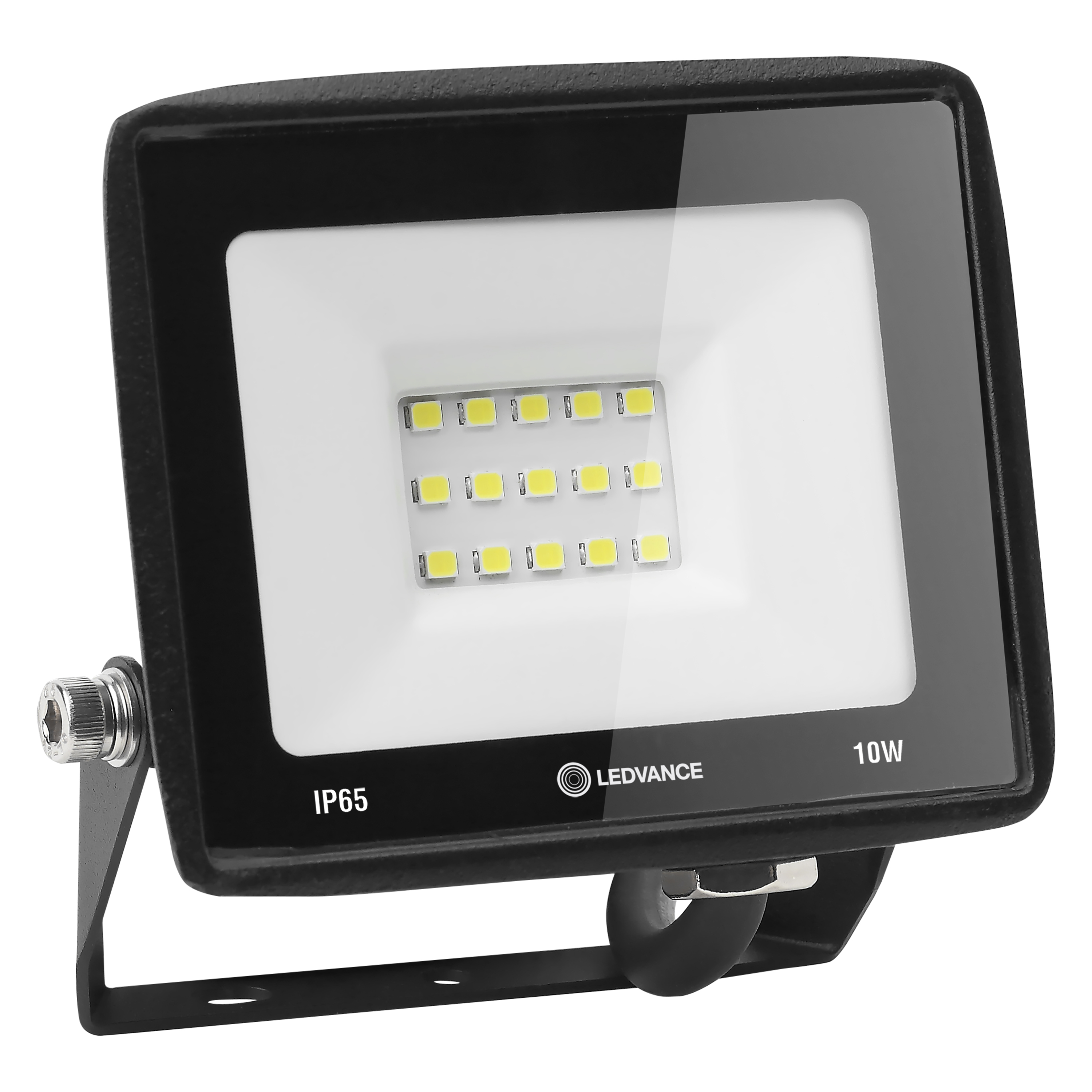 136924 Прожектор светодиодный FL ECO 10W/740 230V BK FS1   LEDV, Ввезен из РФ