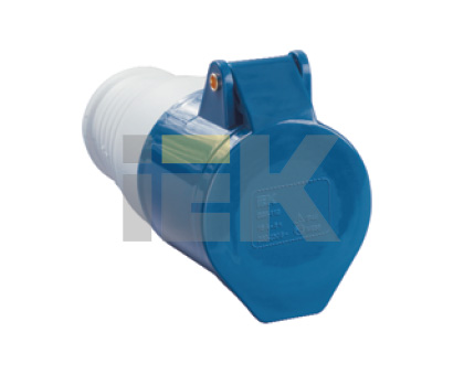 Розетка перенос. ССИ-213 16А-6ч 220В 2P+PE IP44 IEK