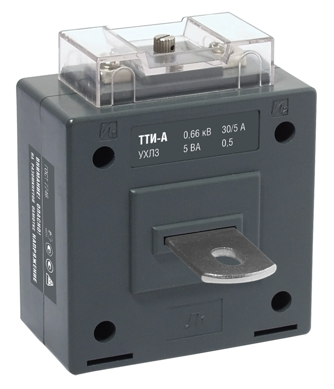 Трансформатор тока ТТИ-А 600/5А 5ВА 0,5S IEK