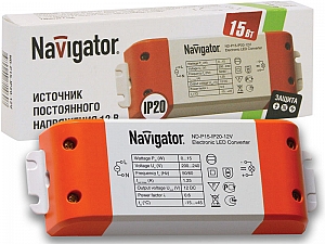 Драйвер Navigator 71 460 ND-P15-IP20-12V,
