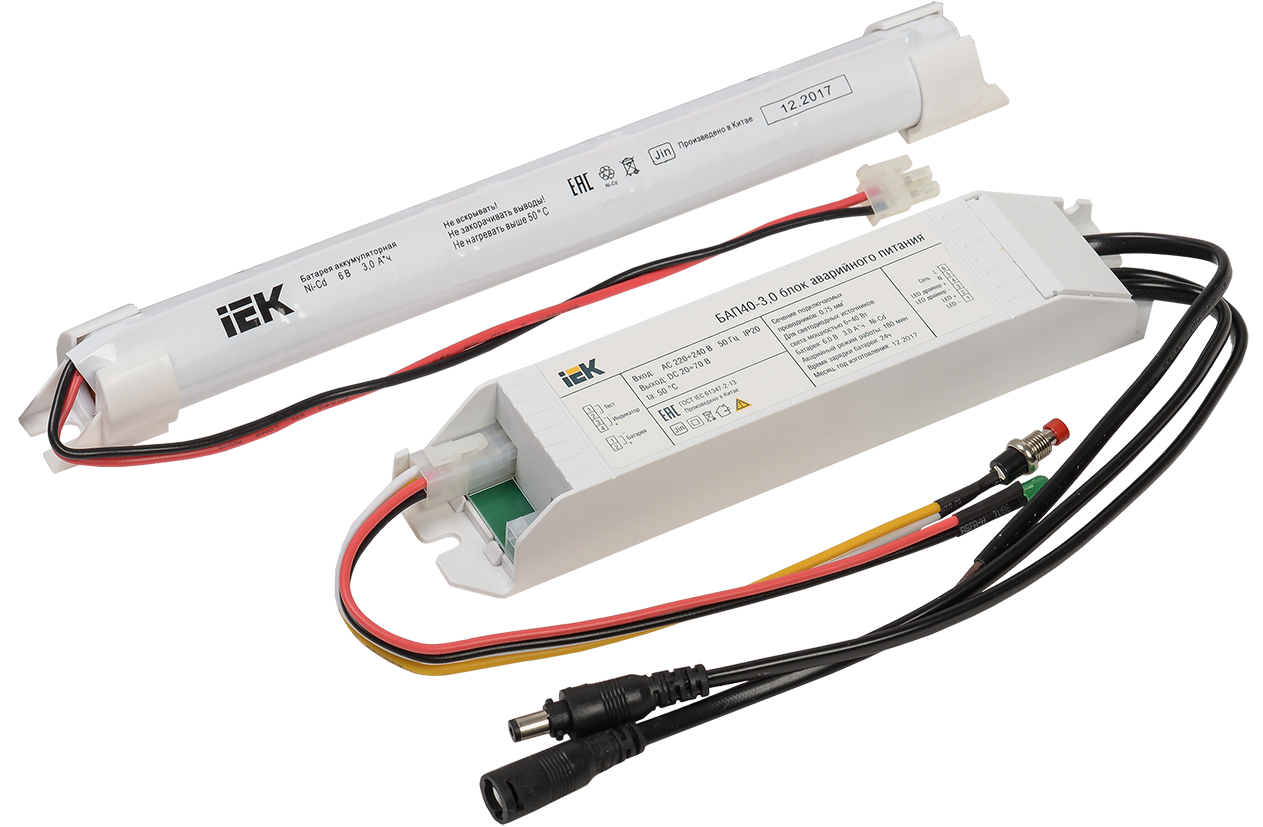 Блок аварийного питания БАП40-3,0 для LED IEK