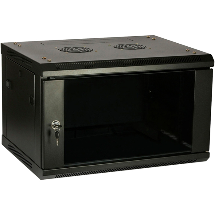 ITK Шкаф LINEA W 18U 600x600 мм дверь стекло, RAL9005