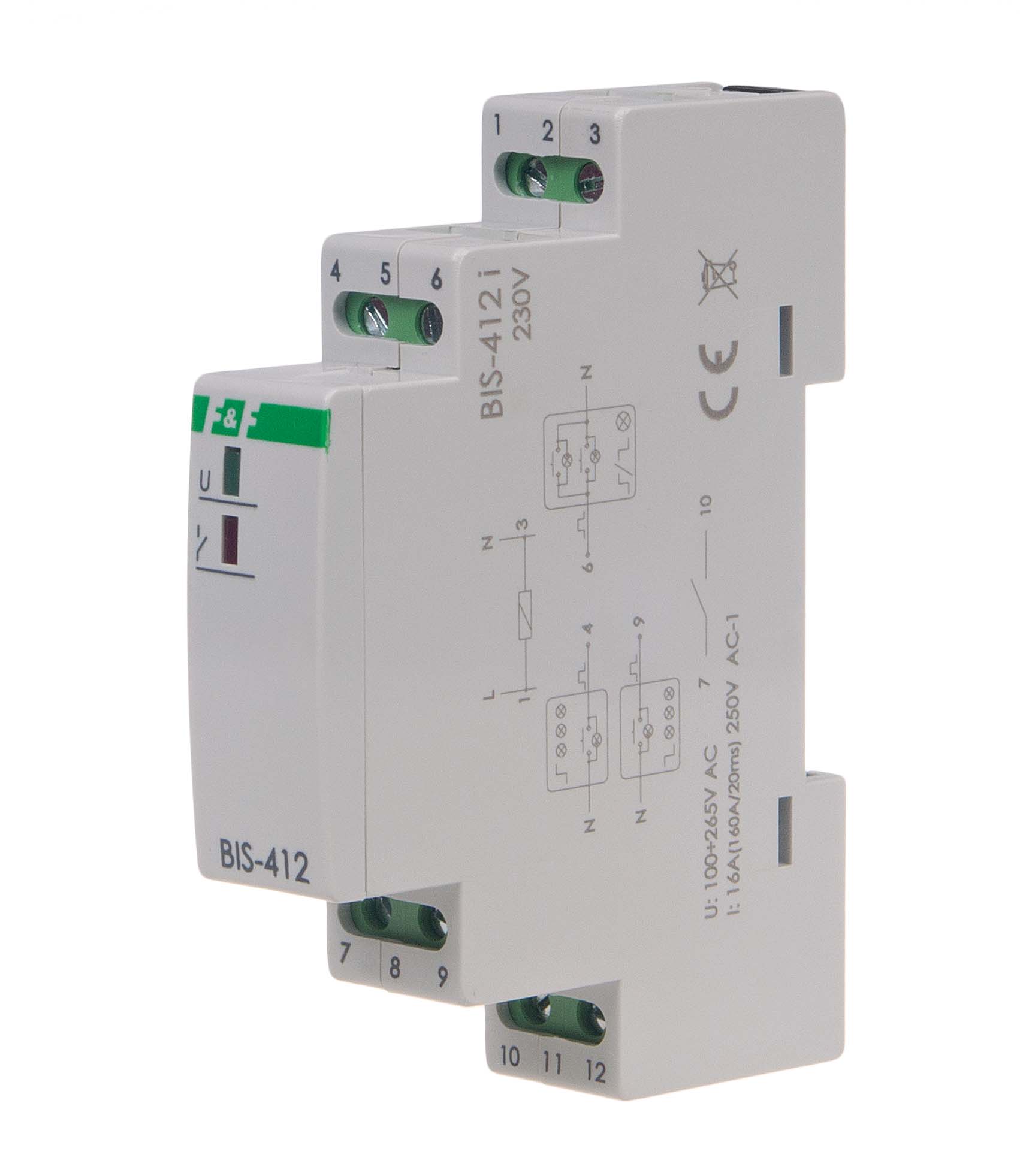 Реле импульсное BIS-412i, Пр-ль СООО"Евроавтоматика ФиФ", РБ