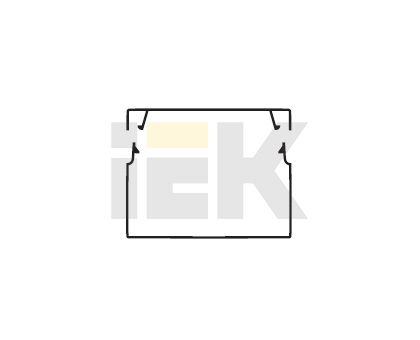 Кабель-канал 20х10 "ЭЛЕКОР" белый (96м) IEK