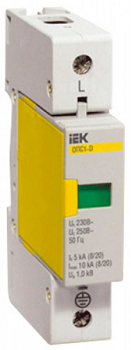 KARAT ОПС1-D УЗИП 1P In=5кА Un=230В Im=10кА IEK