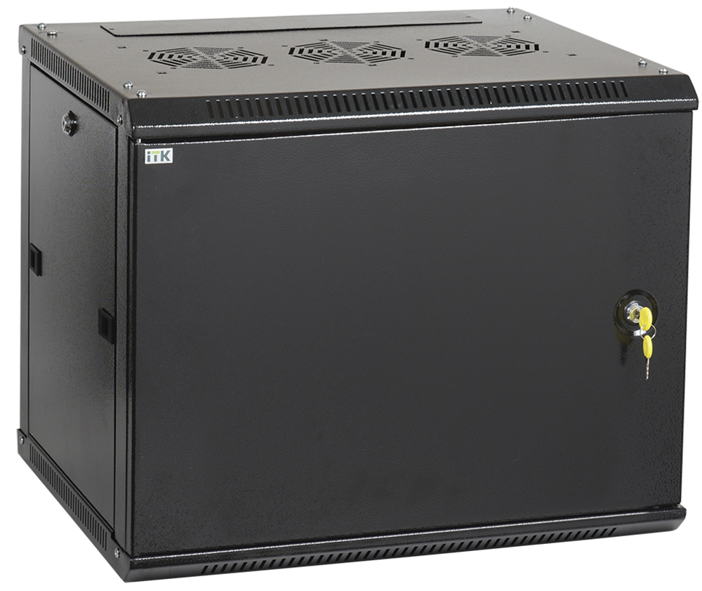 ITK Шкаф LINEA W 6U 600x450 мм дверь металл, RAL9005