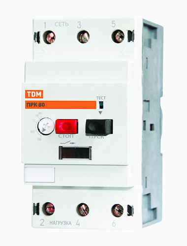 Пускатель ПРК80-80 In=80A Ir=56 - 80A  Ue=660B TDM SQ0212-0025, Ввезен РФ