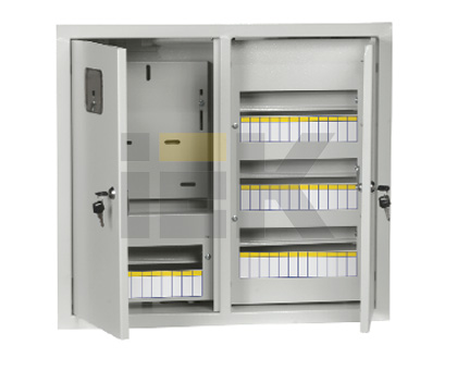TITAN Корпус метал. ЩУРв-3/48 (550х610х165) IP31 IEK