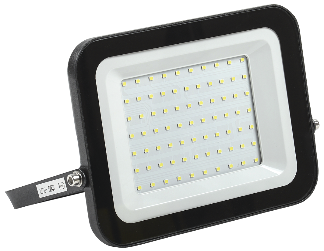 Прожектор СДО 06-70 светодиодный черный IP65 6500K IEK