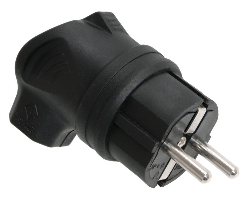 ВБу3-1-0м Вилка с боковым вводом ОМЕГА IP44 IEK,