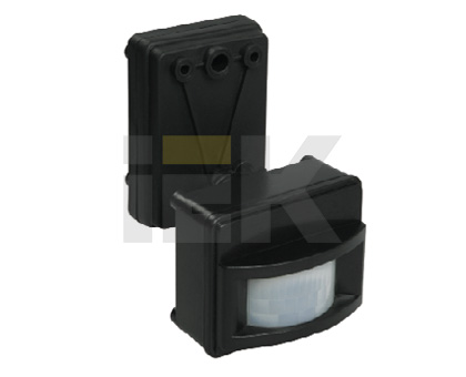 Датчик движения ДД 017 белый, макс. нагрузка 1100Вт, угол обзора 120град., дальность 12м, IP44, IEK