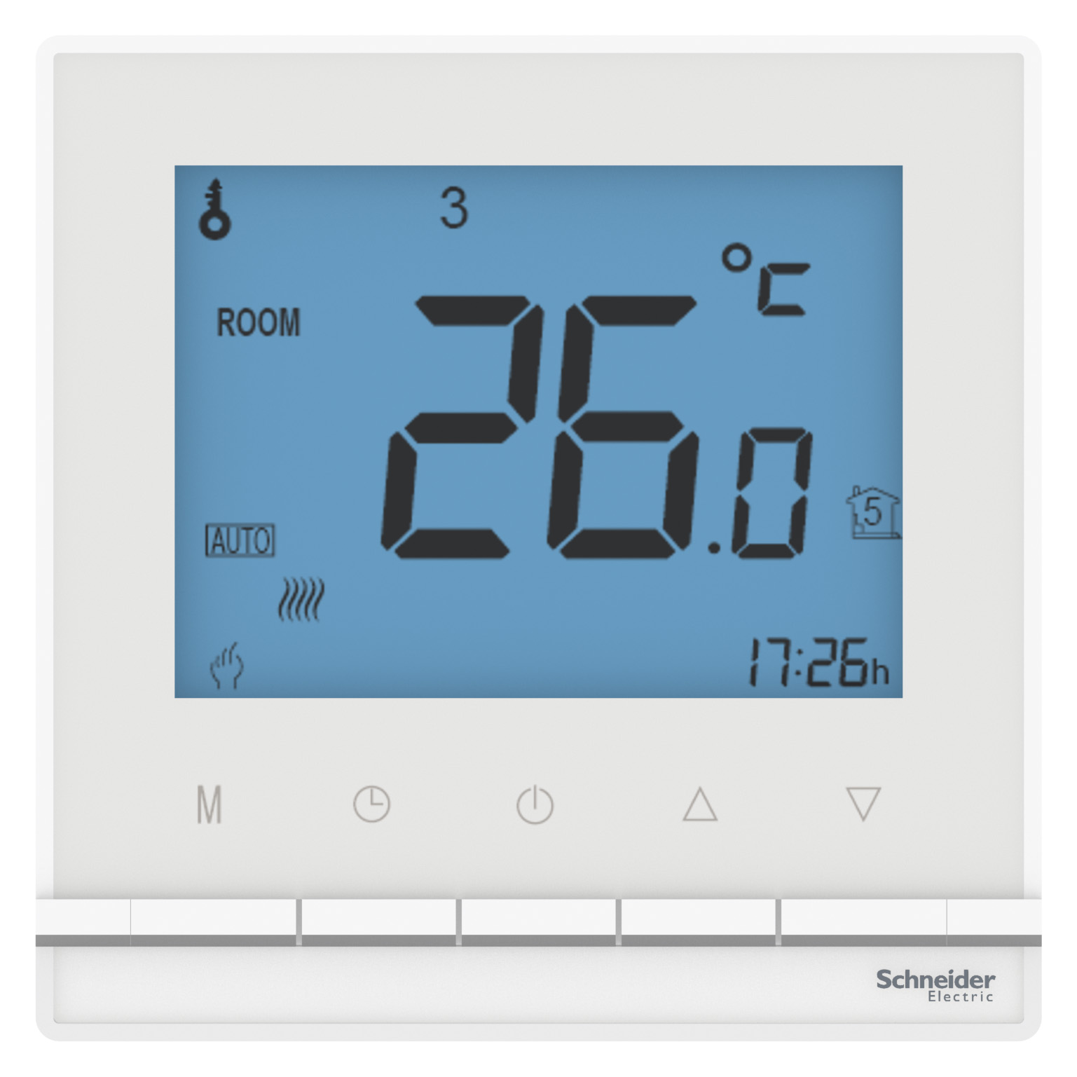 ATN000138 ATLAS ТЕРМОСТАТ электрон.теплого пола с датч.,от+5до+35°C,16A,в сб., БЕЛЫЙ,Ввезен из РФ