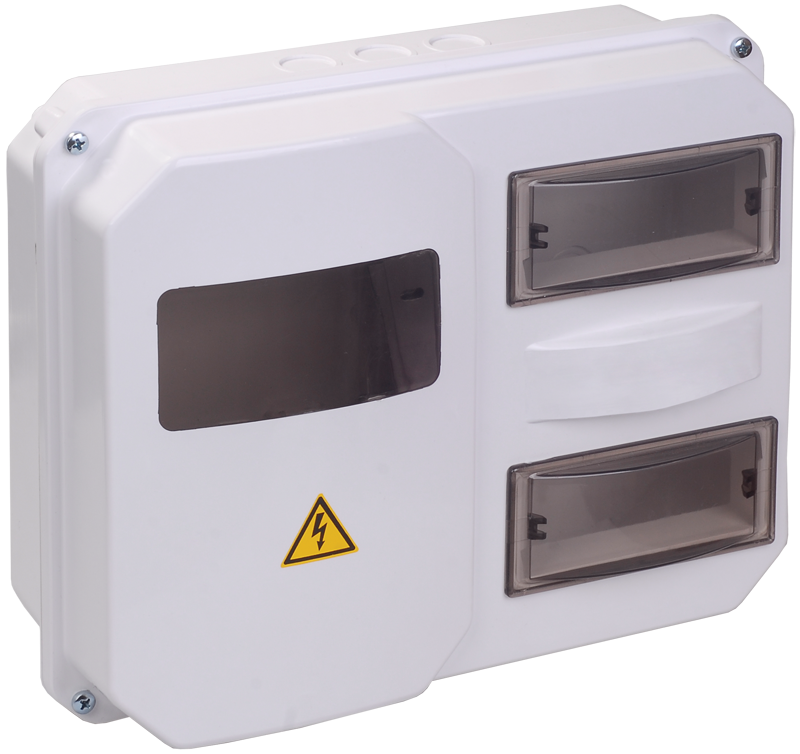 Корпус пластиковый ЩУРн-П 1/12 IP55, (270х330х110), MSP112-1-55 (ИЭК),