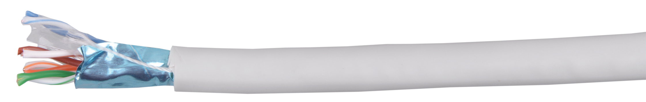 ITK Витая пара F/UTP кат.5E 4x2х24AWG LSZH оранжевый (305м)