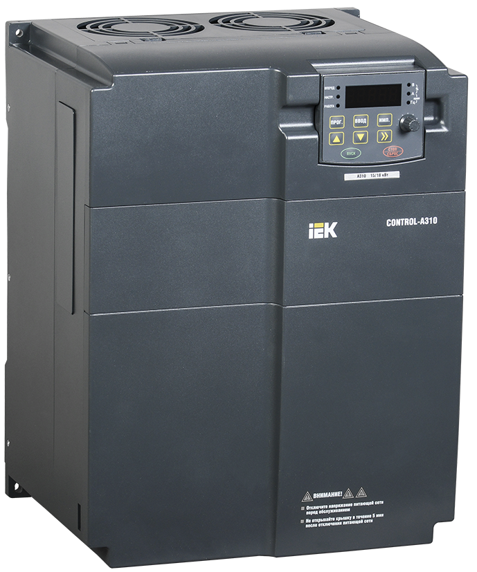 Преобразователь частоты CONTROL-A310 380В, 3Ф 15-18,5 kW 32-37A IEK,