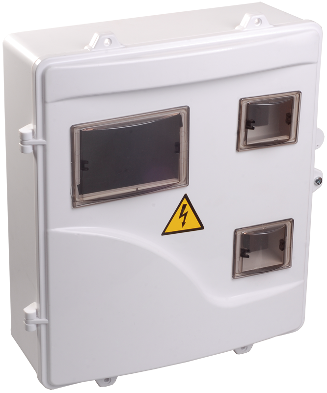 Корпус пластиковый ЩУРн-П 3/6 IP55, (400х350х125), MSP306-3-55 (ИЭК), Ввезен из РФ