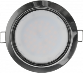 Светильник светодиодный Navigator 71 281 NGX-R1-005-GX53(Черный хром), Ввезен из РФ. Код ОКРБ 007-2012: 27.40.25