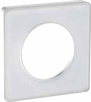 Рамка 1-я ODACE S52P802R (мат.белый) (15шт/уп) , РФ