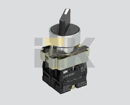 Переключатель LAY5-BJ33 "I-0-II" длинная ручка 2NO IEK