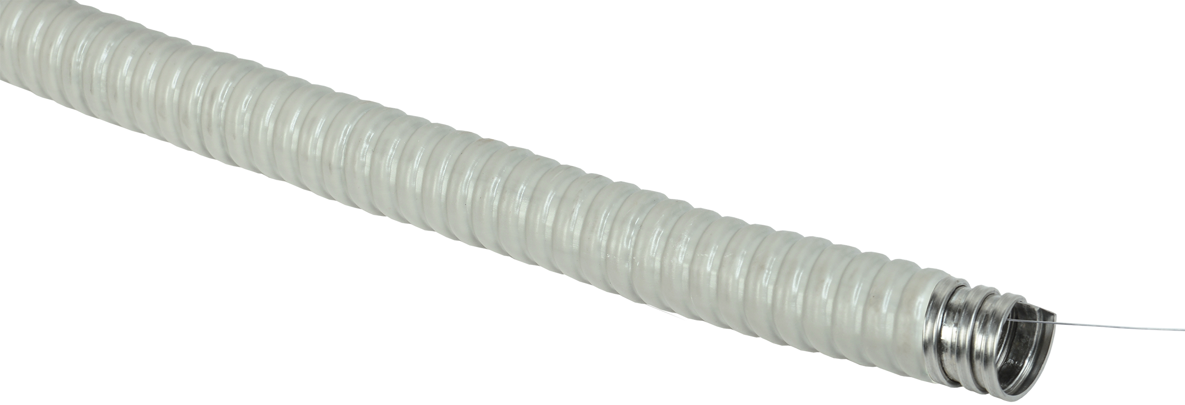 ELASTA Металлорукав Р3-ЦПнг-15 с протяжкой серый (50м) IEK