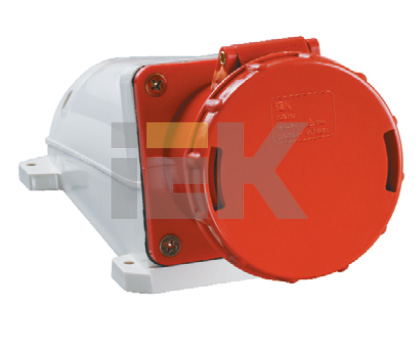 Розетка стац. ССИ-135 63А-6ч 380В 3P+PE+N IP54 IEK,