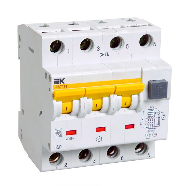 KARAT АВДТ 34 C6 10мА тип A IEK